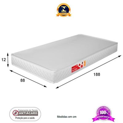 Beliche Com Cama Auxiliar Adulto Funcional Tamanho Solteiro 3 Colchões Com Escada E Proteção Mdf