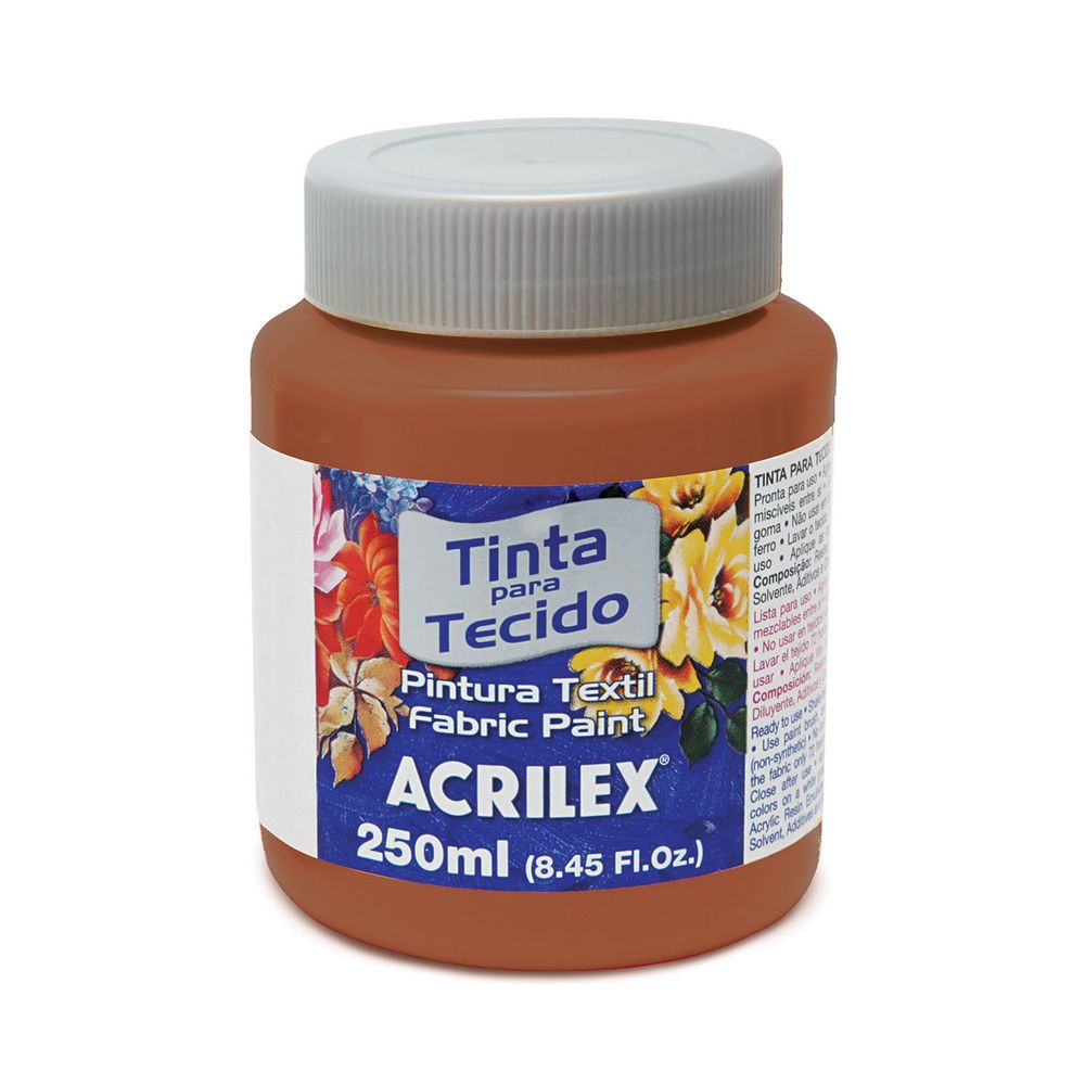 Tinta Para Tecido 250ml Marrom Le Biscuit