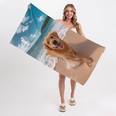 Toalha De Praia - Diversão Canina