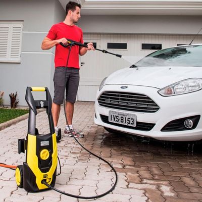 Lavadora de Alta Pressão Tramontina Master 1.400W - 1.600 Psi Amarelo com Preto / 110V