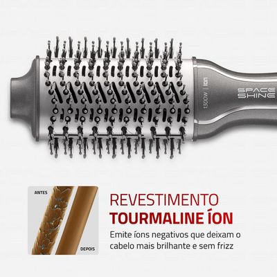 Escova Secadora Space Shine Mondial Grafite 1300W ES-20 BIV