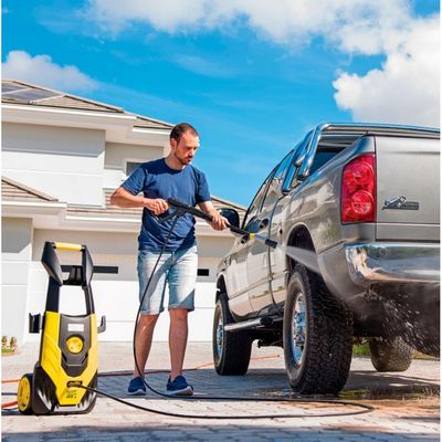Lavadora de Alta Pressão 1900 PSI Tramontina - 1800W Amarelo com Preto / 220V