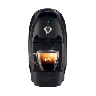 Máquina de Café Espresso 3 Corações Luna Automática 600ml Preto / 110V