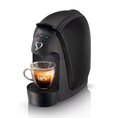 Máquina de Café Espresso 3 Corações Luna Automática 600ml Preto / 110V