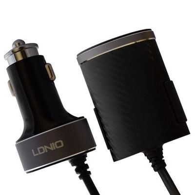 Carregador Extensivo Carro Automotivo Veicular 4 Usb Turbo