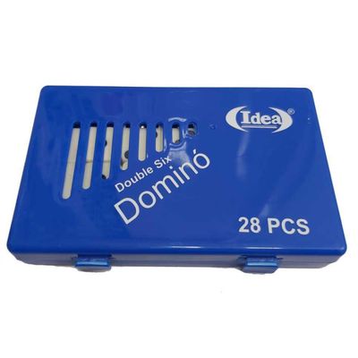 Jogo De Domino Profissional Com Estojo Rígido  28 Peças