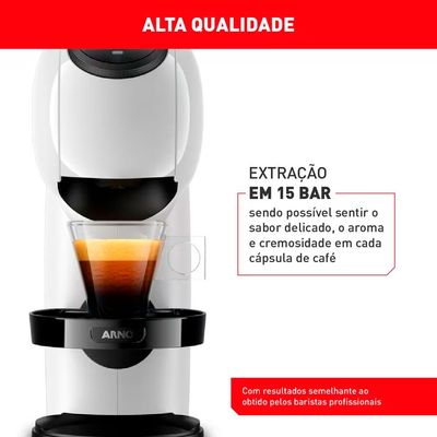 Máquina de Café Arno Nescafé Dolce Gusto Genio Basic DGS1 Multi Bebidas Digital e Automática Branco / 220V