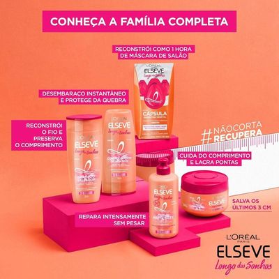 Shampoo Salvador L'oréal Paris Elseve Longo Dos Sonhos 200ml