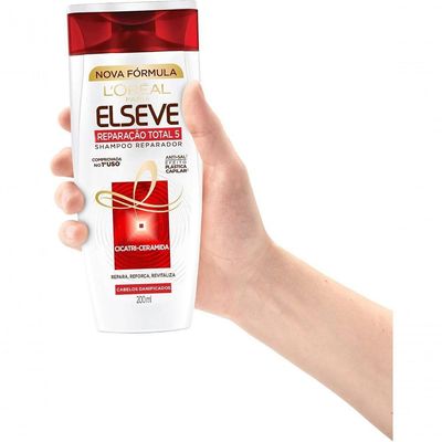 Shampoo Reparador L'oréal Paris Elseve Reparação Total 5+ 400ml