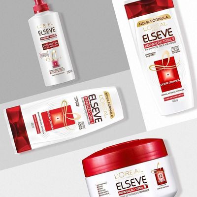 Shampoo Reparador L'oréal Paris Elseve Reparação Total 5+ 400ml