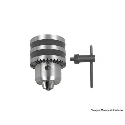 Mandril Ht 10L 3/8X24 C/Chave