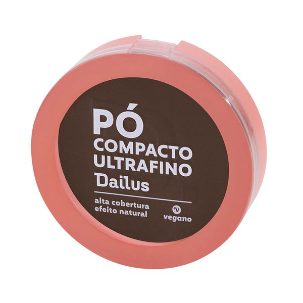 Pó Compacto Dailus Ultra Fino D12 Escuro Pó Compacto Dailus Ultra Fino D12 Escuro