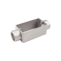 Condulete fixo 1/2" tipo "C" - sem tampa / rosca BSP / sem pintura