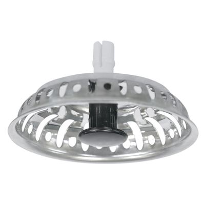 Tampa de Ralo de Pia Para Válvula Tramontina New 3 1/2 Inox