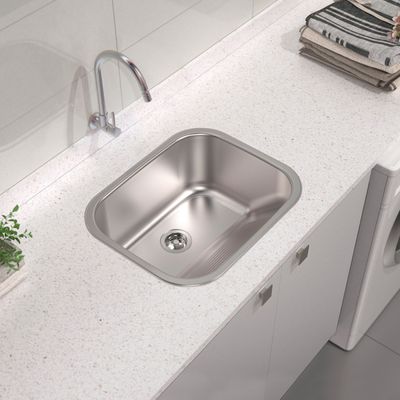 Tanque de Encaixe Hera Aço Inox Acetinado 34 L - Tramontina 94400/107