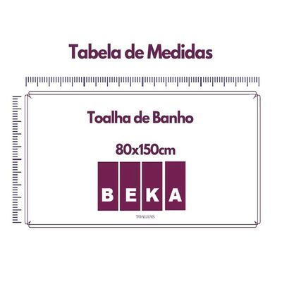 2 Toalhas De Banho Luxury Soft Beka 360 G-m² Luxo Cereja