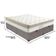 Cama Box Baú Cinza E Colchão King Best Molas Ensacadas Queen 158x198x33 Anjos