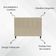 Cabeceira Decorativa Classic Para Cama Queen 160 Cm Suede Nude Suede