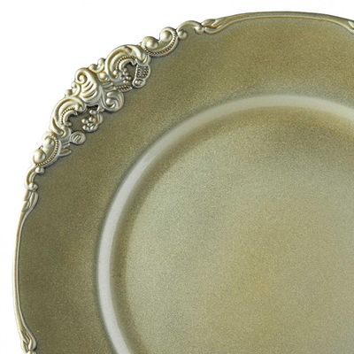 Sousplat Vitoriano Perola 33 cm - Mimo Style