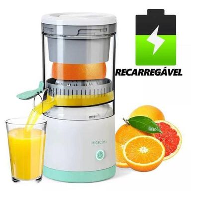 Espremedor Laranja Frutas Citricas Portátil Recarregável