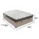 Cama Box Baú Bege E Colchão Iso100 Espuma D33 Viúvo Ortobom