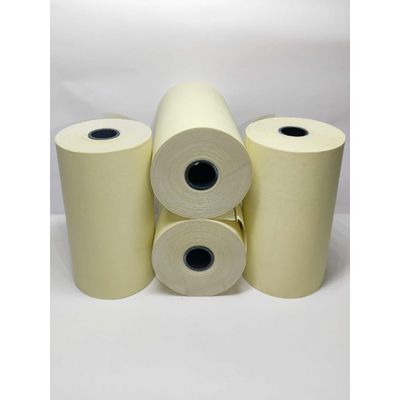 Kit 30 Bobinas Térmicas Pdv 80X30 Amarelas Impressora