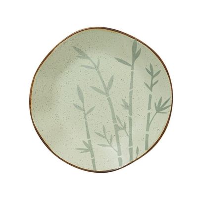 Jogo De Jantar 20 Peças Ryo Chá Bambu Porcelana Oxford