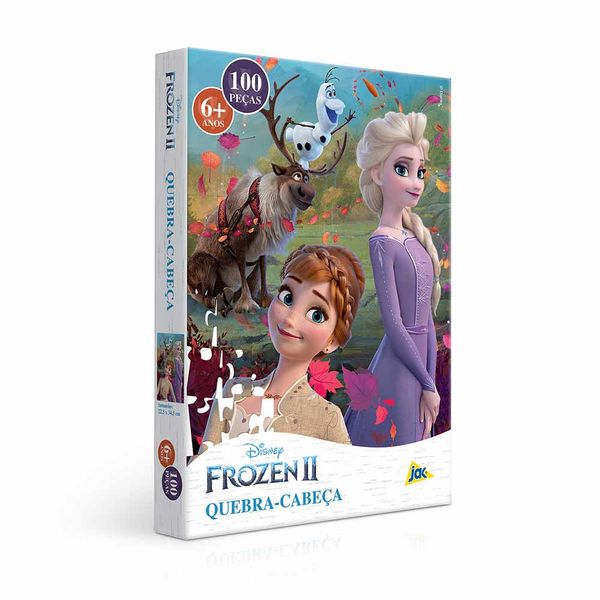 Quebra-Cabeça Jak Frozen com 100 Peças