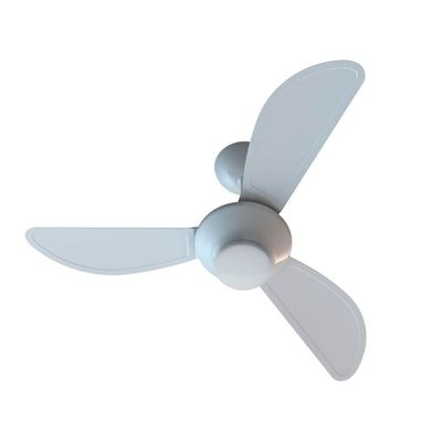 Ventilador de Teto Ventisol Mistral Inverter com Luminária LED 18W e Controle Remoto Branco / Bivolt