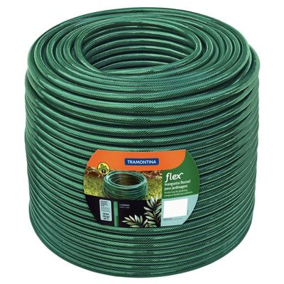Mangueira Flexível 3/4" Tramontina Verde 100 M