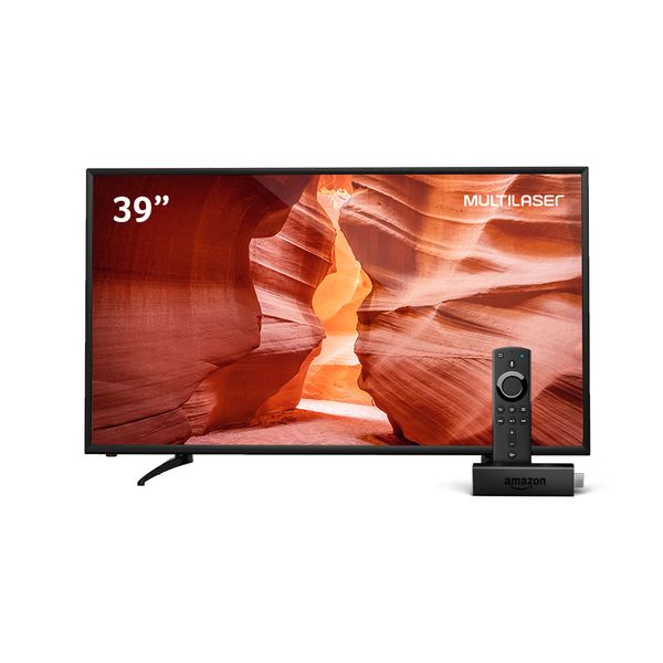 Tela 39” Multi Experience HD Smart com Fire TV Stick Lite - TL044 TL044