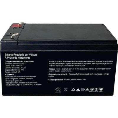 Bateria Selada 12v 7ah Sp12-7als Secpower