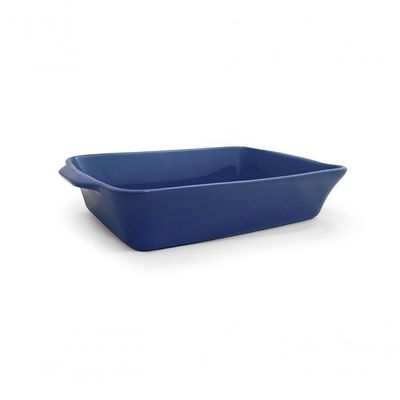 Assadeira Retangular 30cm Domus Azul - Jomafe