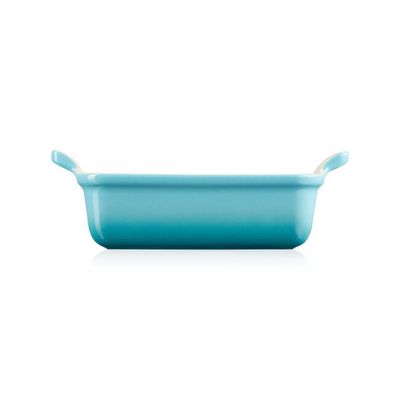 TRAVESSA RETANGULAR LE CREUSET HERITAGE 32CM Azul Caribe