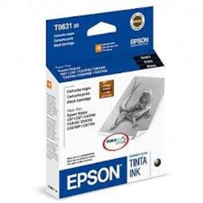 Cartucho Epson To63120 Kit 3 Pçs Preto