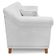 Poltrona Decorativa Retro Polo Com Almofada Linho Grigio Ezz Grigio