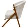Kit 2 Poltronas Decorativa Para Sala You Bouclê Premium Braça Amadeirada Bege Bouclé
