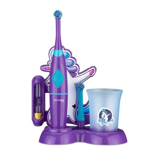 Combo Kids - Escova Dental Infantil Niko e Escova Dental Infantil Funny Brush Fred Multilaser - HC054K HC054K