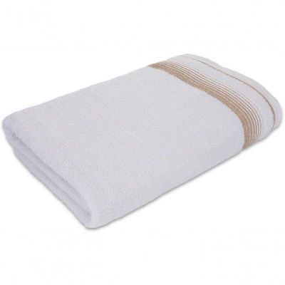 Jogo De Toalhas Luxury Soft Beka 360 G m² 2 Banho + 2 Rosto Luxo Branco