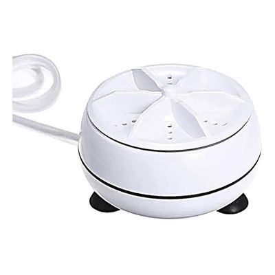 Mini Máquina De Lavar Roupas Panos No Balde Usb Portátil 1Kg
