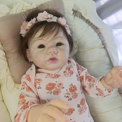 Bebê Reborn Realista De Silicone Corpo Inteiro - Delicadeza E Qualidade