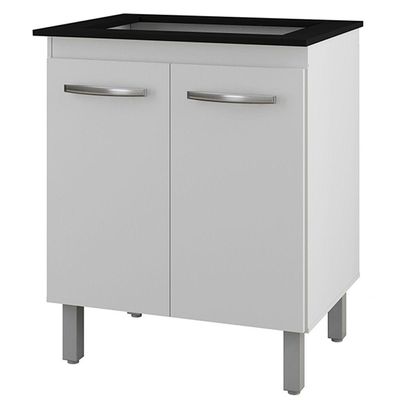 Balcao Para Cooktop 5 Bocas Jade Branco Mobbs