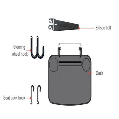 Suporte Mesa Para Notebook Para Carro Mesinha Multifuncional Volante Banco Alimentacao Porta Copo Para Uber Taxi
