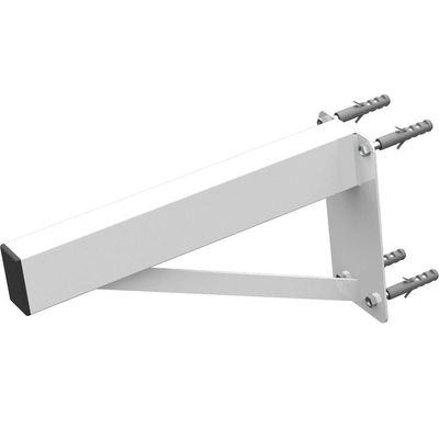 6 Suportes Pia Parafusar Bancada Aparador 30 Cm Branco