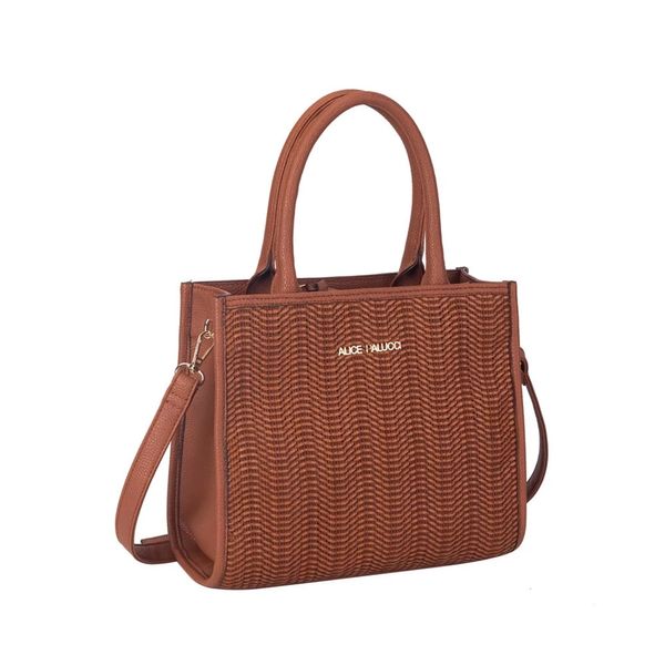 Bolsa Semax Alice Tiracolo Caramelo