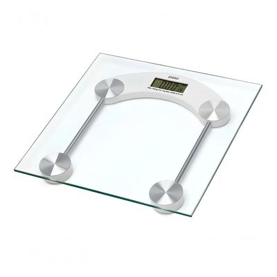 Balança Digital Corporal Quadrada Vidro Temperado 180kg