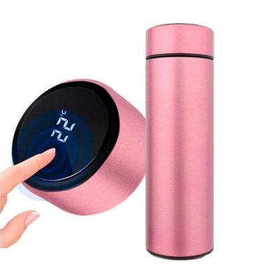 Garrafa Térmica Com Led Digital 480ml Medidor Digital