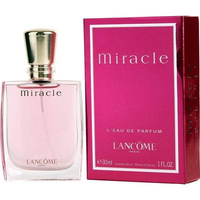 Perfume Feminino Miracle Lancome Eau De Parfum Spray 30 Ml (nova Embalagem)