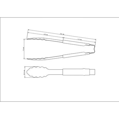 Pegador Tramontina Utilitá Aço Inox Cabo Revestido 31cm Tramontina Cabo Marrom Tramontina