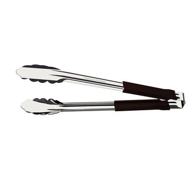 Pegador Tramontina Utilitá Aço Inox Cabo Revestido 31cm Tramontina Cabo Marrom Tramontina